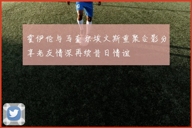 霍伊伦与马奎尔埃文斯重聚合影分享老友情深再续昔日情谊